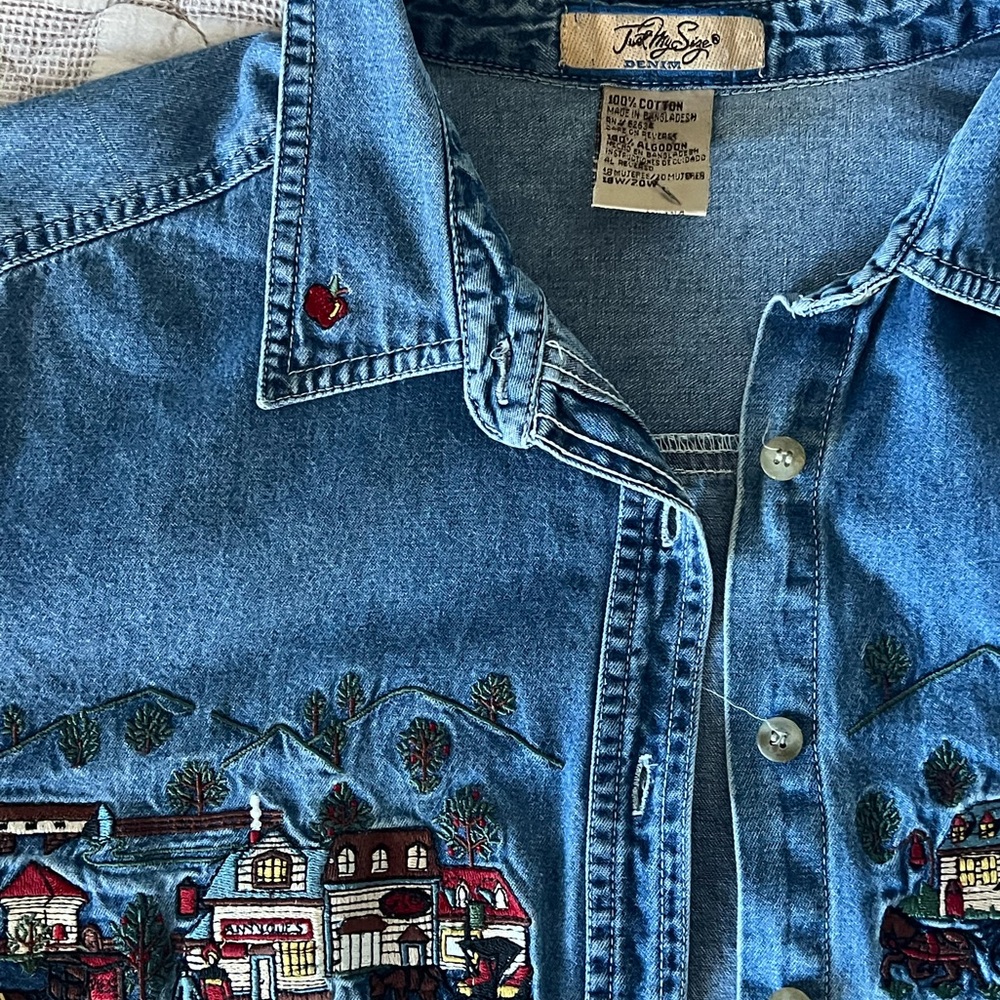 Denim Button Up